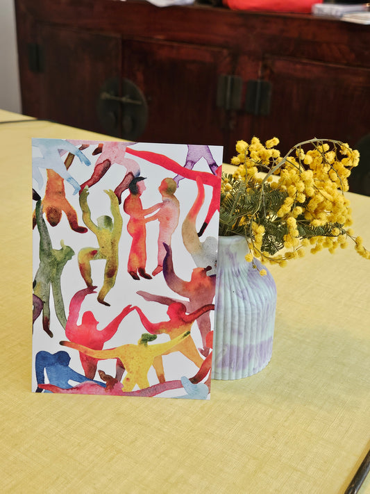 La carte postale de "Déclaration d'amitié"