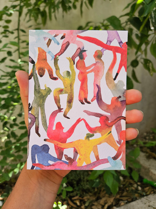 La carte postale de "Déclaration d'amitié"